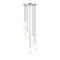 Z-Lite Farrell 7 Light Chandelier, 18in. W x 11in. H, Brushed Nickel 3043P6-7R-BN - alternate 3
